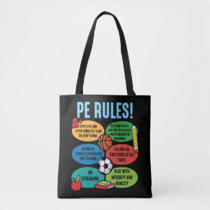 Tote Bag Enseignant en éducation physique Éducateur en éduc