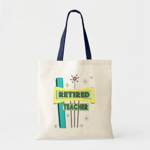 Tote Bag Enseignant retraité Conception RETRO