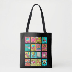 Tote Bag Enseignante Bilingue Rentrée Scolaire Professeur d