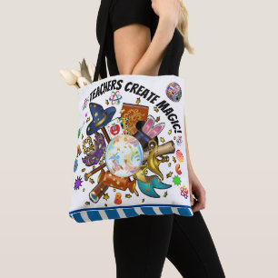 Tote Bag Enseignants Créer Magic Fourre-tout rev 3 - Voir r