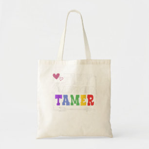 Tote Bag Enseignants ou parents de minuscules Tamers humain