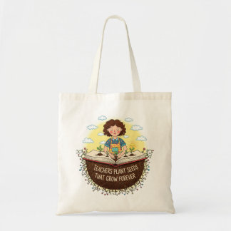 Tote Bag Enseignants Plantes semences qui augmentent pour t