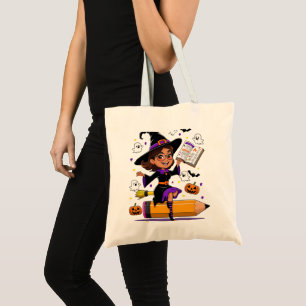 Tote Bag Enseigner est un cri total - Halloween Teacher Tot
