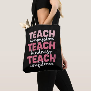 Tote Bag Enseigner la vie mignonne de l'enseignant Éducatio