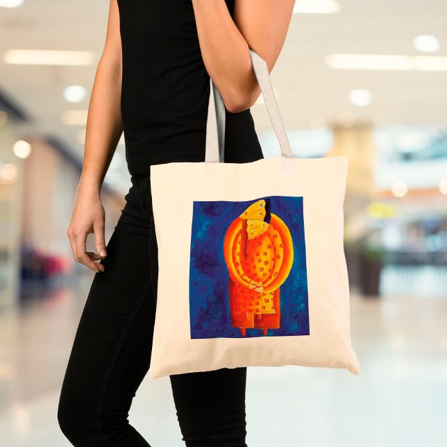 Tote Bag Ensemble Art Contemporain Peinture Acrylique (Créateur téléchargé)