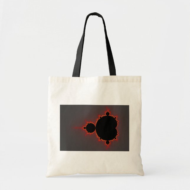 Tote Bag Ensemble Mandelbrot original - Fractal (Devant)