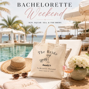 Tote Bag Enterrement de vie de jeune fille de la mariée sur
