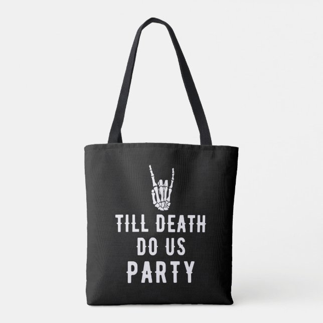 Tote Bag Enterrement de vie de jeune fille des demoiselles  (Dos)