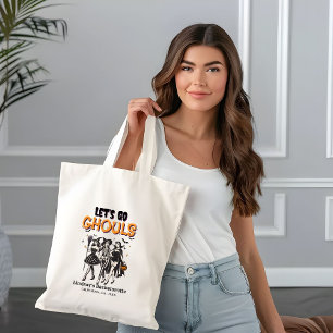 Tote Bag Enterrement de vie de jeune fille Halloween, allon