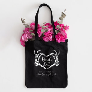 Tote Bag Enterrement de vie de jeune fille Skeletal Heart B