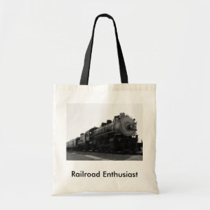 Tote Bag Enthousiaste de chemin de fer