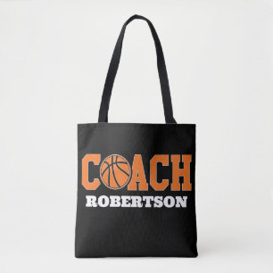 Tote Bag Entraîneur de basket-ball