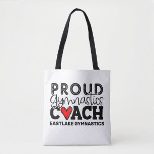 Tote Bag Entraîneur Gymnastique Fière Personnalisée