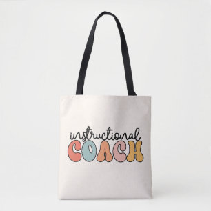Tote Bag Entraîneur pédagogique Entraîneur éducatif Retro