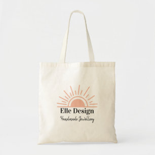 Tote Bag Entreprise promotionnelle Boho féminin Sun Logo pe