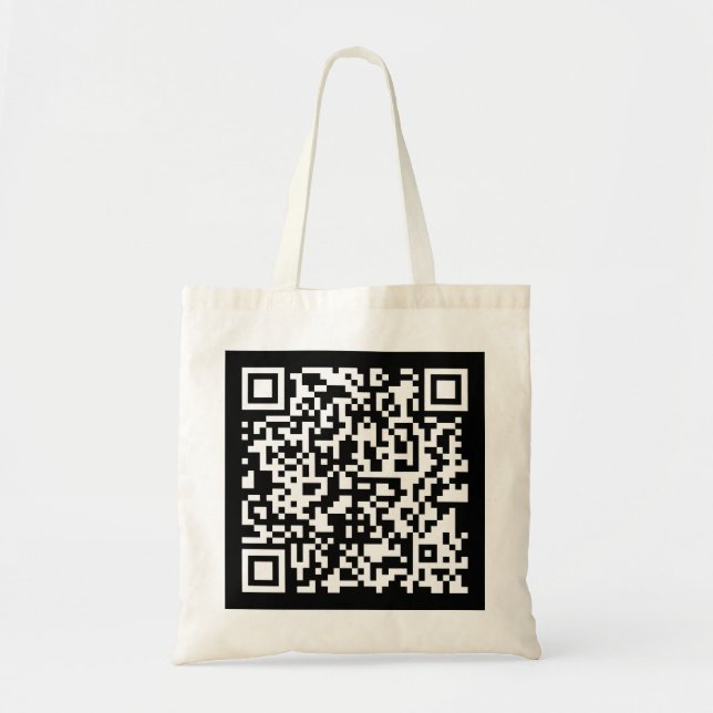 Tote Bag Entrer l'URL et créer un code QR numérisable | Noi (Devant)