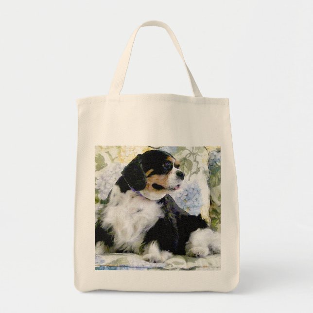 TOTE BAG ÉPAGNEUL DE ROI CHARLES CAVALIER (Devant)