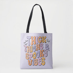 Tote Bag Épaisseur des cuisses et des bandes Éffrayantes