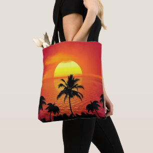 Tote Bag Épaule TROPICALE SOLEIL Fourre-tout