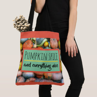 Tote Bag Épice et tout de citrouille bonnes