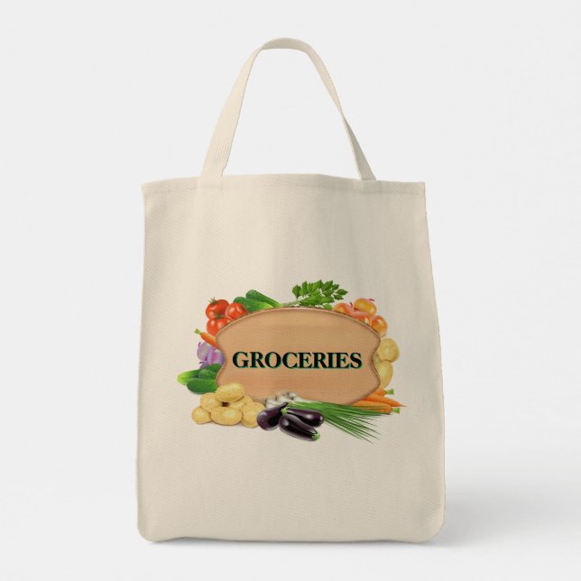 Tote Bag Épicerie (Dos)