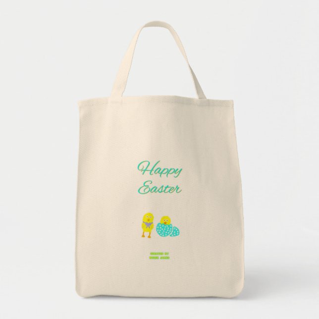 Tote Bag Épicerie de Pâques Hatchlings Fourre-tout (Devant)