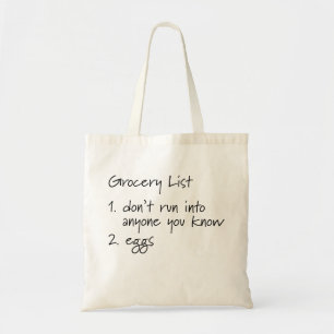 Tote Bag Épicerie drôle Fourre-tout