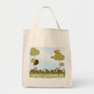 Tote Bag Épicerie Fourre-tout de Graphics-Illustrations.Co