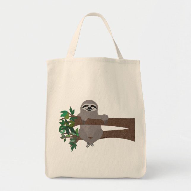 Tote Bag Épicerie Fourre-tout de paresse (Devant)
