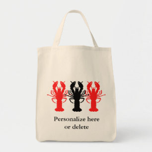 Tote Bag Épicerie fourre-tout de trio d'écrevisses