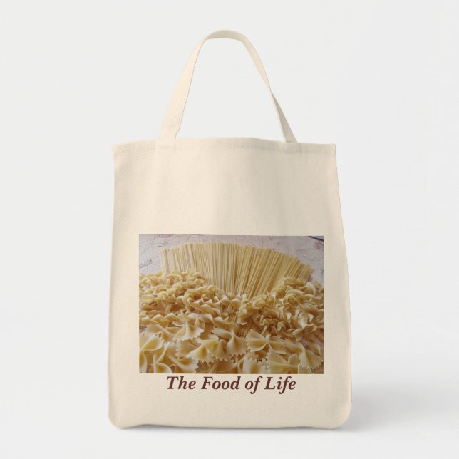 Tote Bag Épicerie Fourre-tout--Pâtes (Devant)