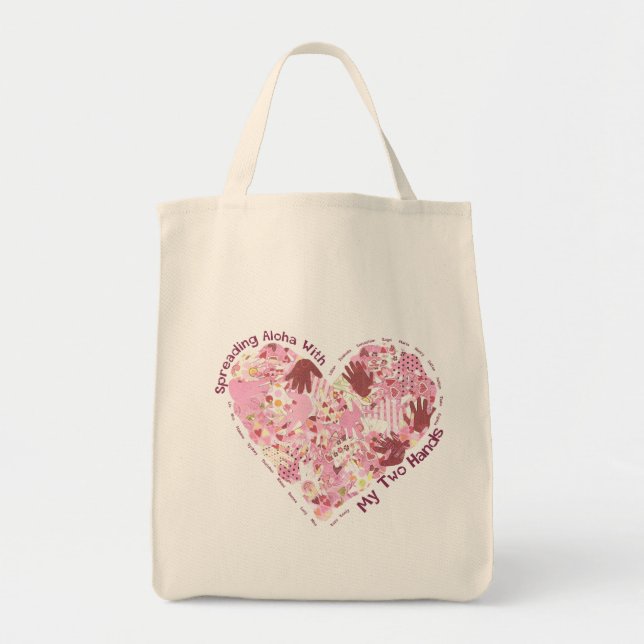 Tote Bag Épicerie Fourre-tout : Propagation Aloha (plus (Devant)