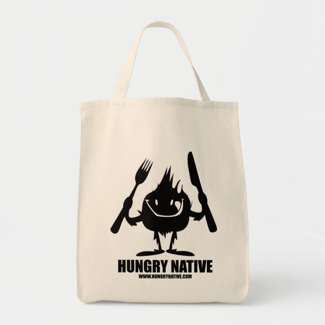 Tote Bag Épicerie indigène affamée Fourre-tout (Devant)