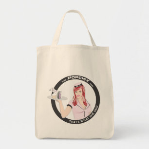 Tote Bag Épicerie rousse Fourre-tout de fille de PopChiX !