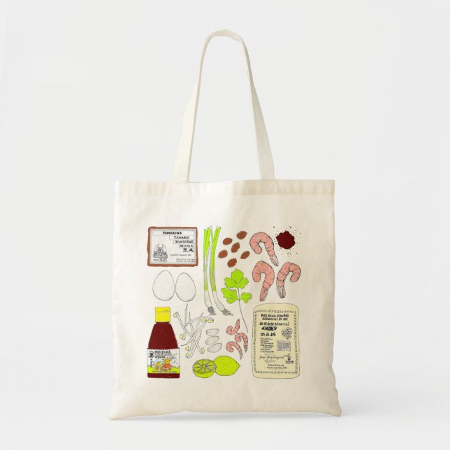 Tote Bag Épicerie thaïlandaise Fourre-tout de protection (Devant)