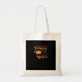 Tote Bag Épices citrouilles Et Tout Nice Automne Automne Au