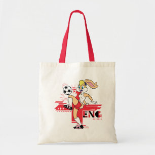 Tote Bag Équipe d'Angleterre de football graphique de Lola 