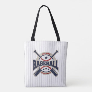 Tote Bag Équipe de baseball d'étoiles Fête d'anniversaire s
