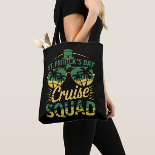 Tote Bag Équipe de croisière de la Saint-Patrick tenue asso