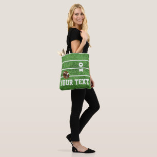 Tote Bag Équipe de football de terrain de football et de