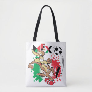 Tote Bag Équipe de football du Mexique Graphique WILE E. CO