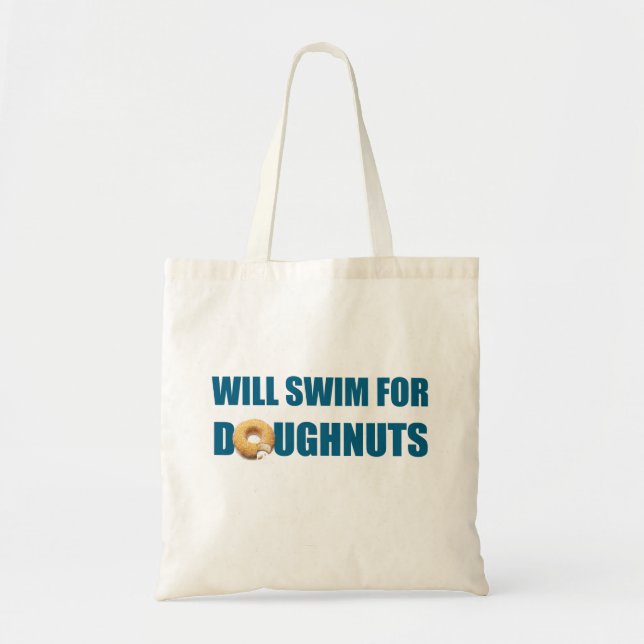 Tote Bag Équipe de natation drôle (Devant)