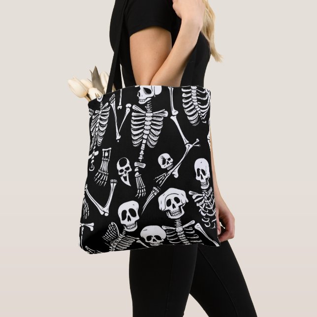 Tote Bag Équipe de squelette (De près)