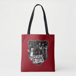 Tote Bag Équipe de suicide | Badge de groupe photo