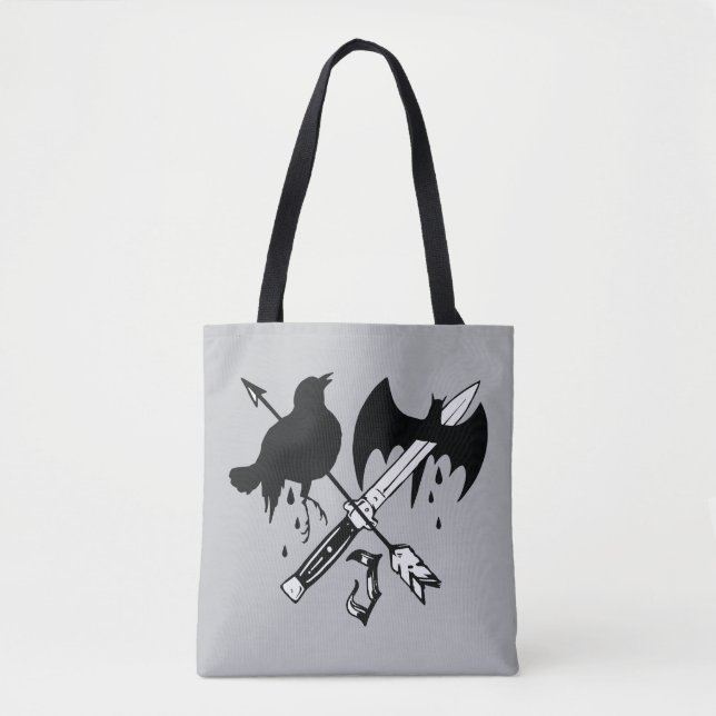 Tote Bag Équipe de suicide | Symbole joker (Devant)