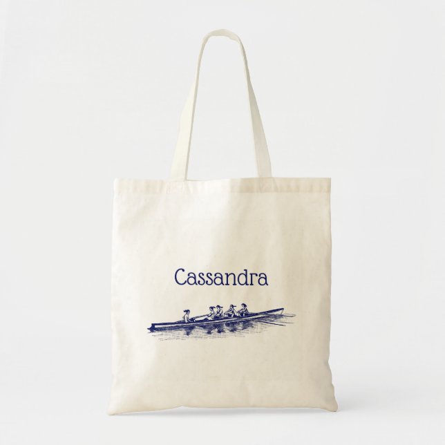Tote Bag Équipe des femmes de rames d'aviron Sports nautiqu (Devant)