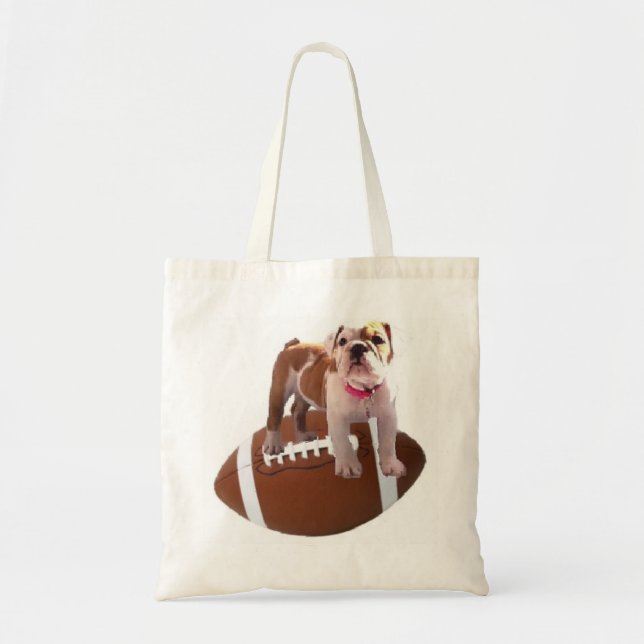 Tote Bag Équipe Mascot~Bulldog~Original Fourre-tout (Devant)
