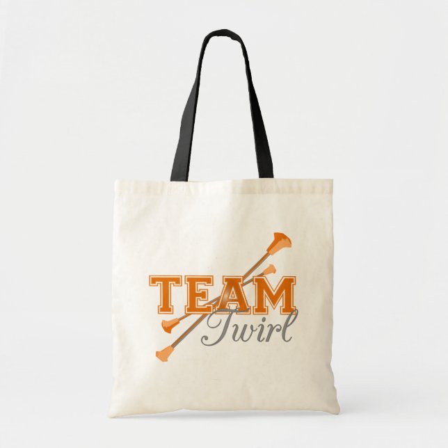 Tote Bag Équipe Twirl Baton (Devant)