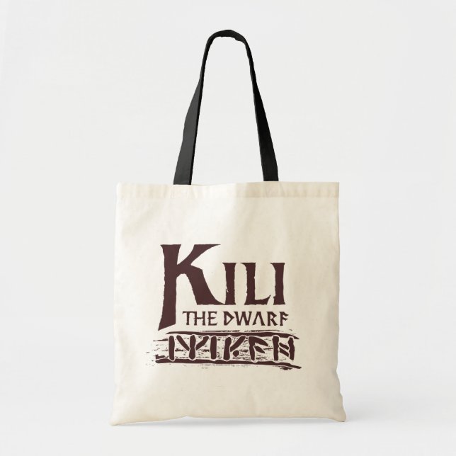 Tote Bag Erebor - Nom de Kili (Devant)