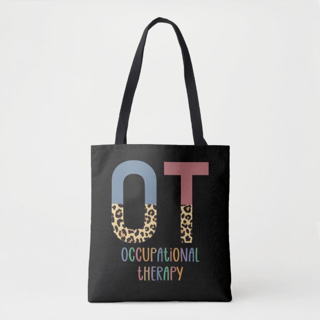 Tote Bag Ergothérapie OT Cheetah Futur OT Dons (Devant)